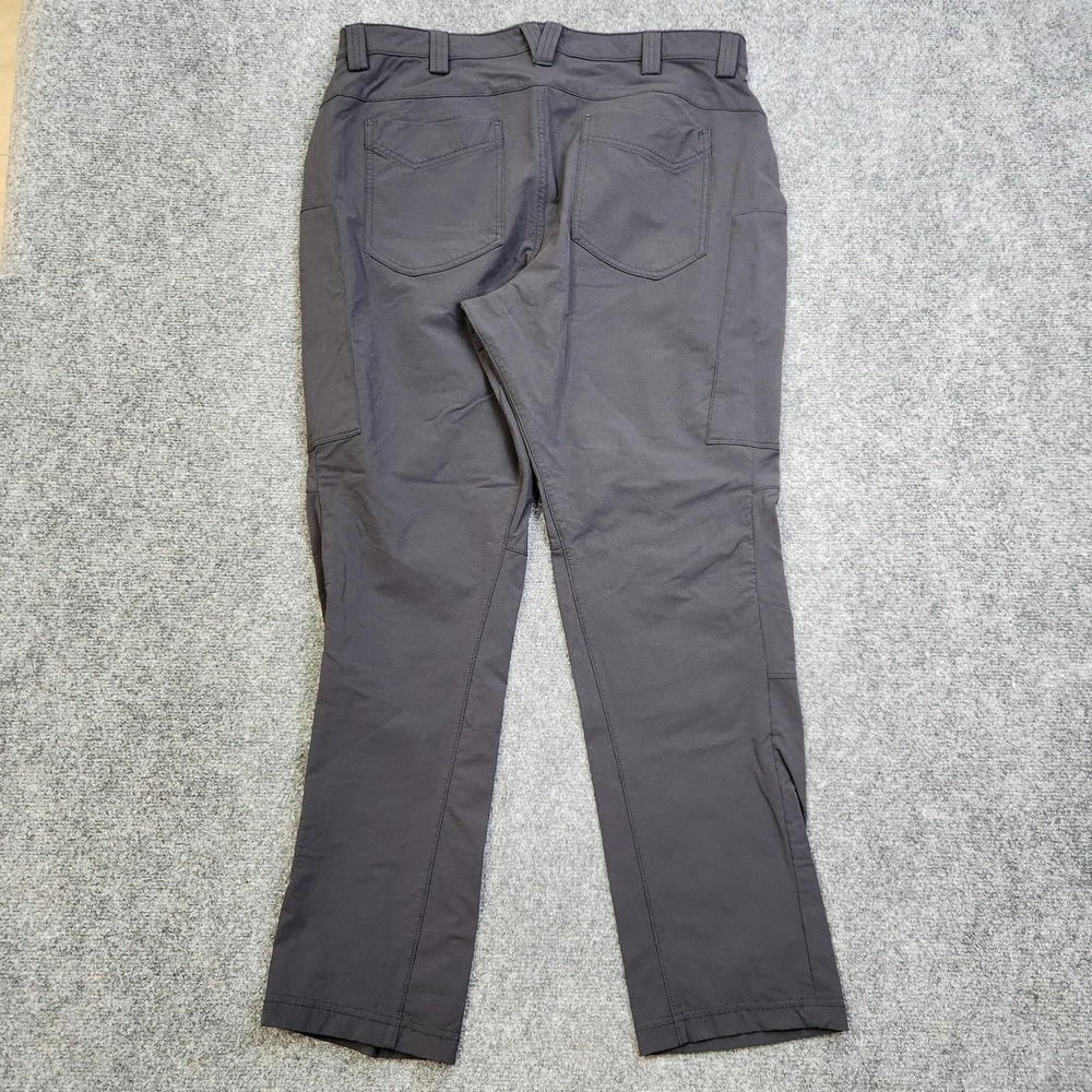 Duluth Trading Co Flexpedition Pants Womens 16x31 Black Stretch Hiking Outdoor - Picture 2 of 9